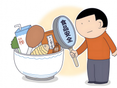 水桶中的烤串已被污染